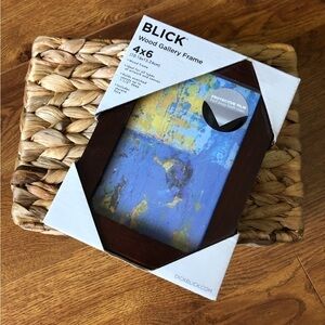 Blick wood gallery picture frame 4x6